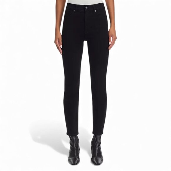 Veronica Beard Denim - Veronica Beard Ryleigh SlimHigh Rise Straight Ankle Jeans in Onyx Size 27